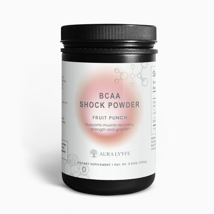 AURA LYYFE™ BCAA Shock Powder – Fruit Punch