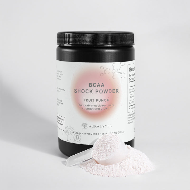 AURA LYYFE™ BCAA Shock Powder – Fruit Punch