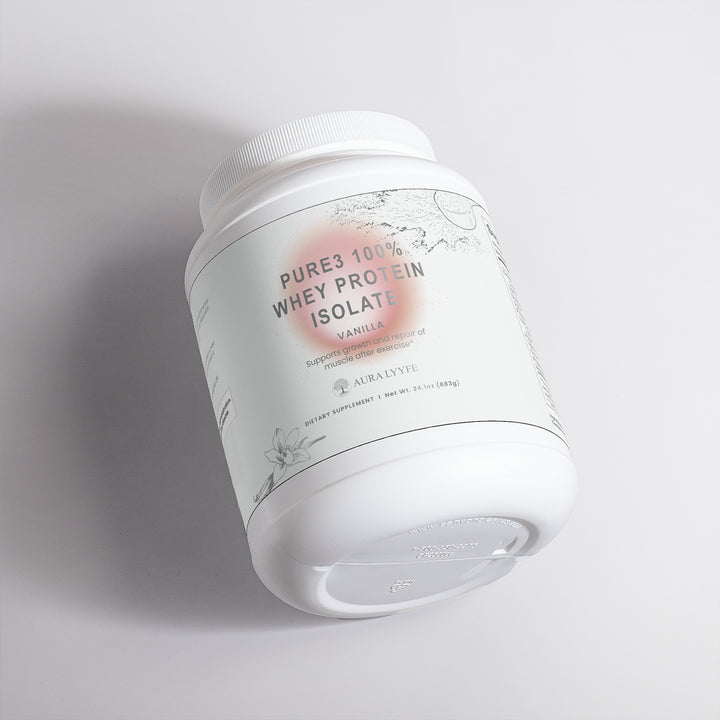 AURA LYYFE™ 100% Whey Protein Isolate – Vanilla