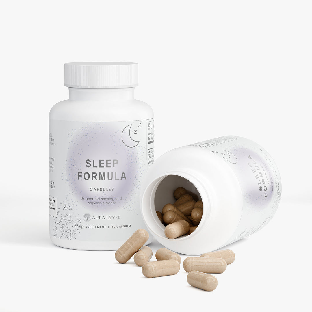 AURA LYYFE™ Sleep Formula – Natural Nighttime Relaxation & Rest Support