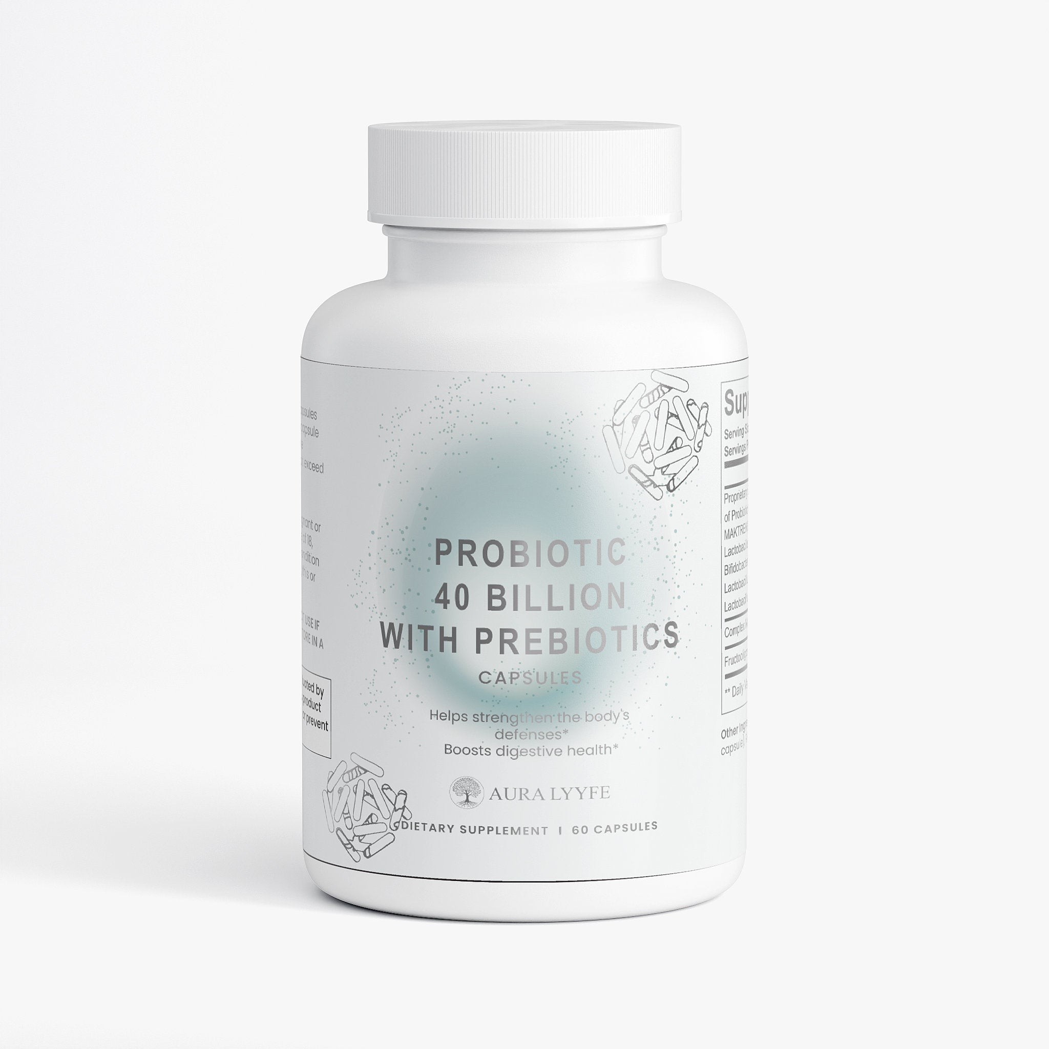 Probiotic 40 Billion with Prebiotics