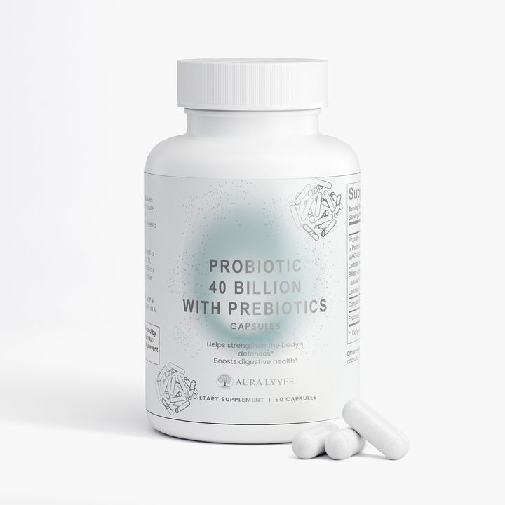 Aura Lyyfe™ Probiotic + Prebiotic 40 Billion CFU