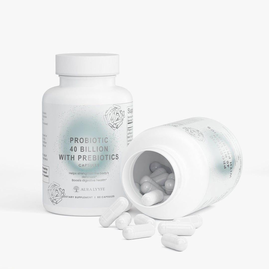 Aura Lyyfe™ Probiotic + Prebiotic 40 Billion CFU