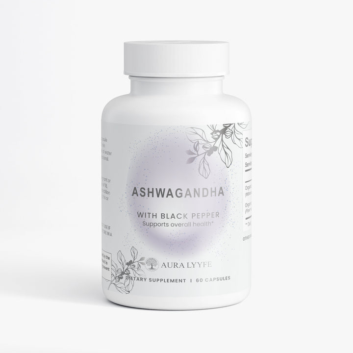 AURA LYYFE™  Organic Ashwagandha – Adaptogenic Stress & Balance Support