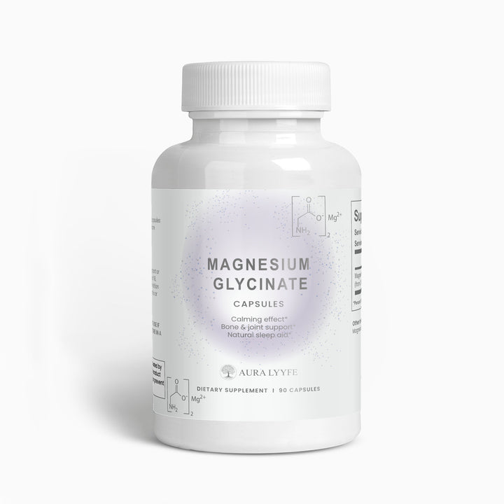 AURA LYYFE™ Magnesium Glycinate – Advanced Stress & Relaxation Support