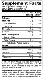 Grass-Fed Collagen Creamer (Vanilla)