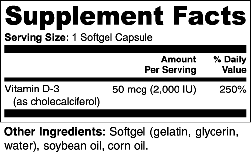 Aura Lyyfe™ Vitamin D3 Softgels