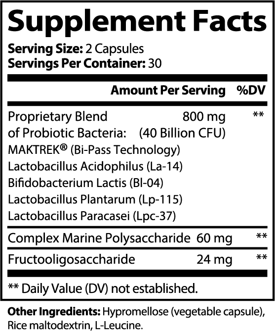 Aura Lyyfe™ Probiotic + Prebiotic 40 Billion CFU