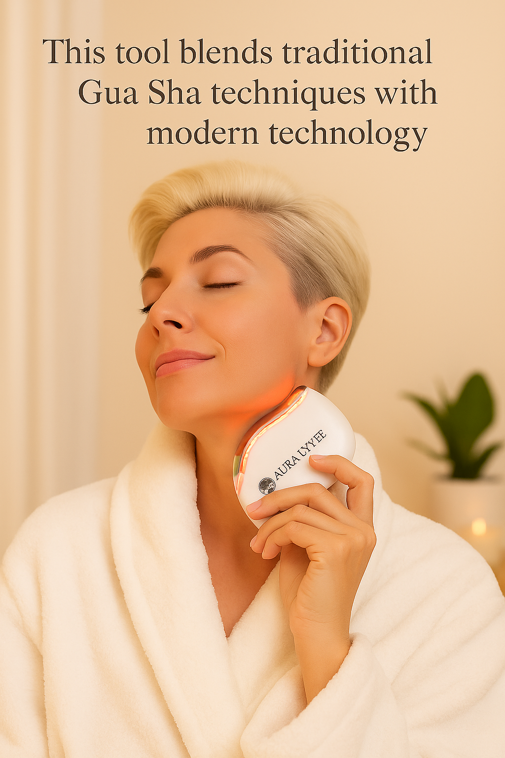 Gua Sha with Heat, Red Light and Micro Vibration