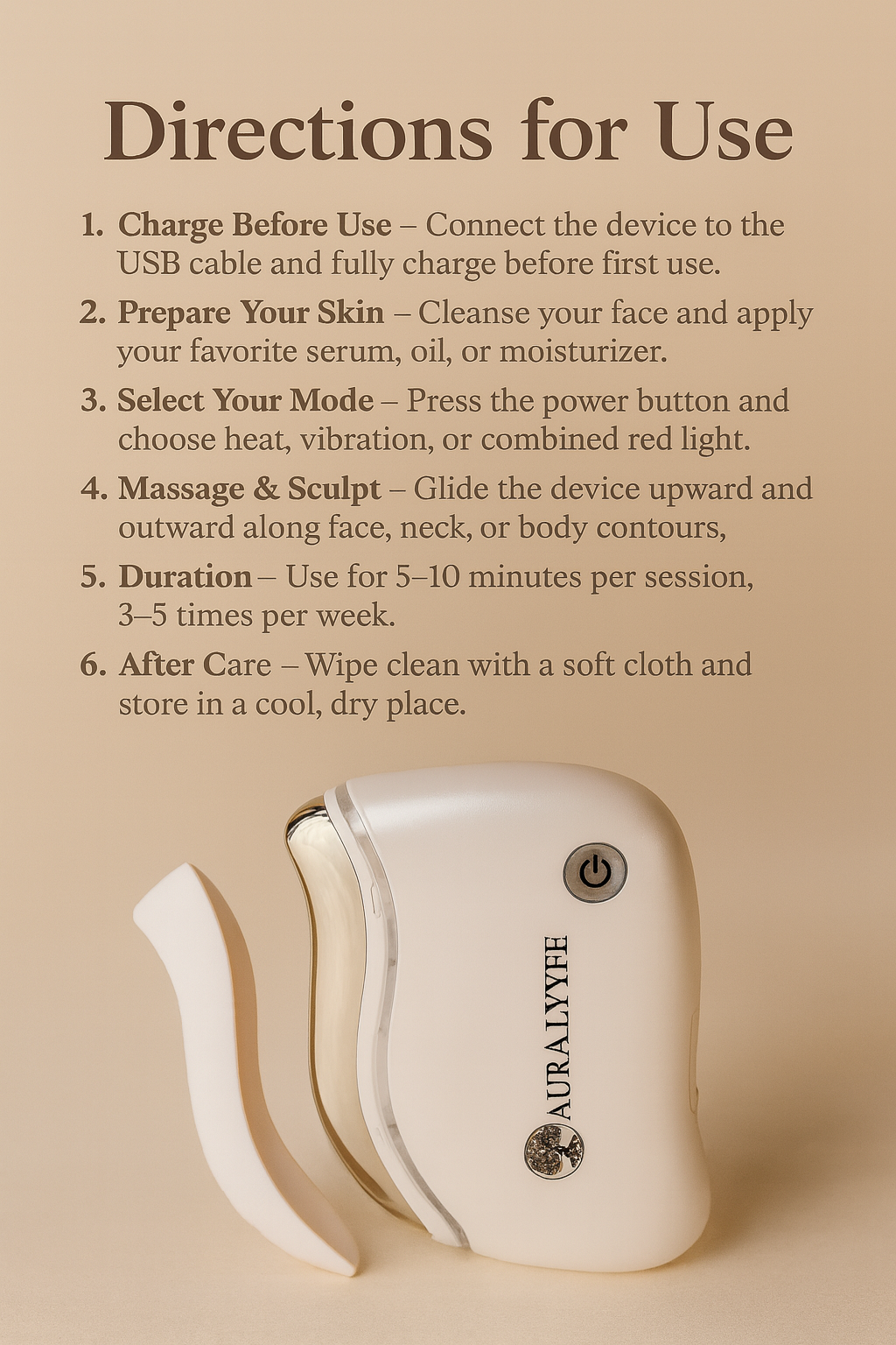 Gua Sha with Heat, Red Light and Micro Vibration