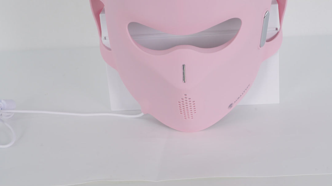 Aura Lyyfe™ 4D LED Light Therapy Mask Premium Silicone | 6 Smart Modes | Adjustable Brightness | Rechargeable Design