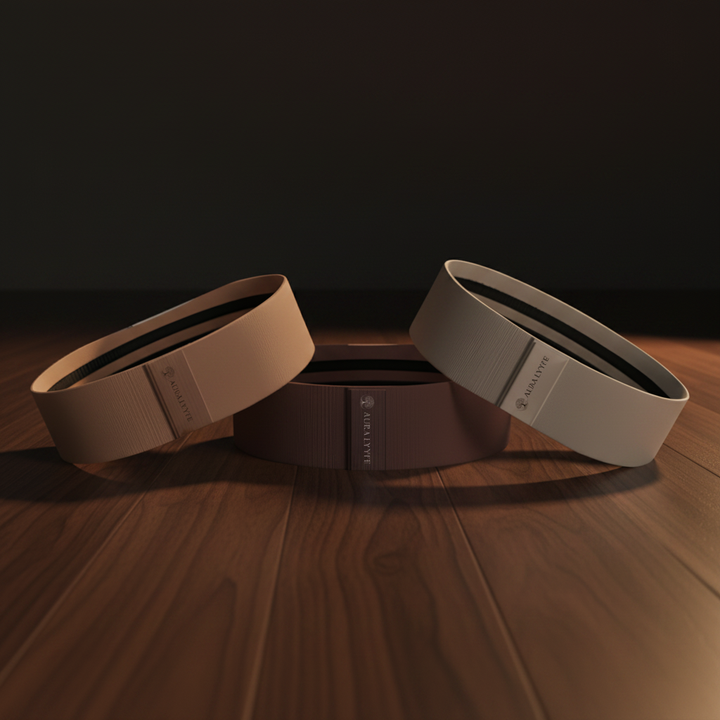 Resistance Bands Dark Wood