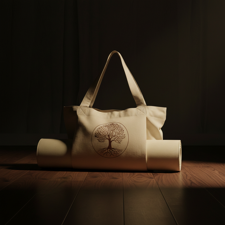 Tote Bag Dark Wood